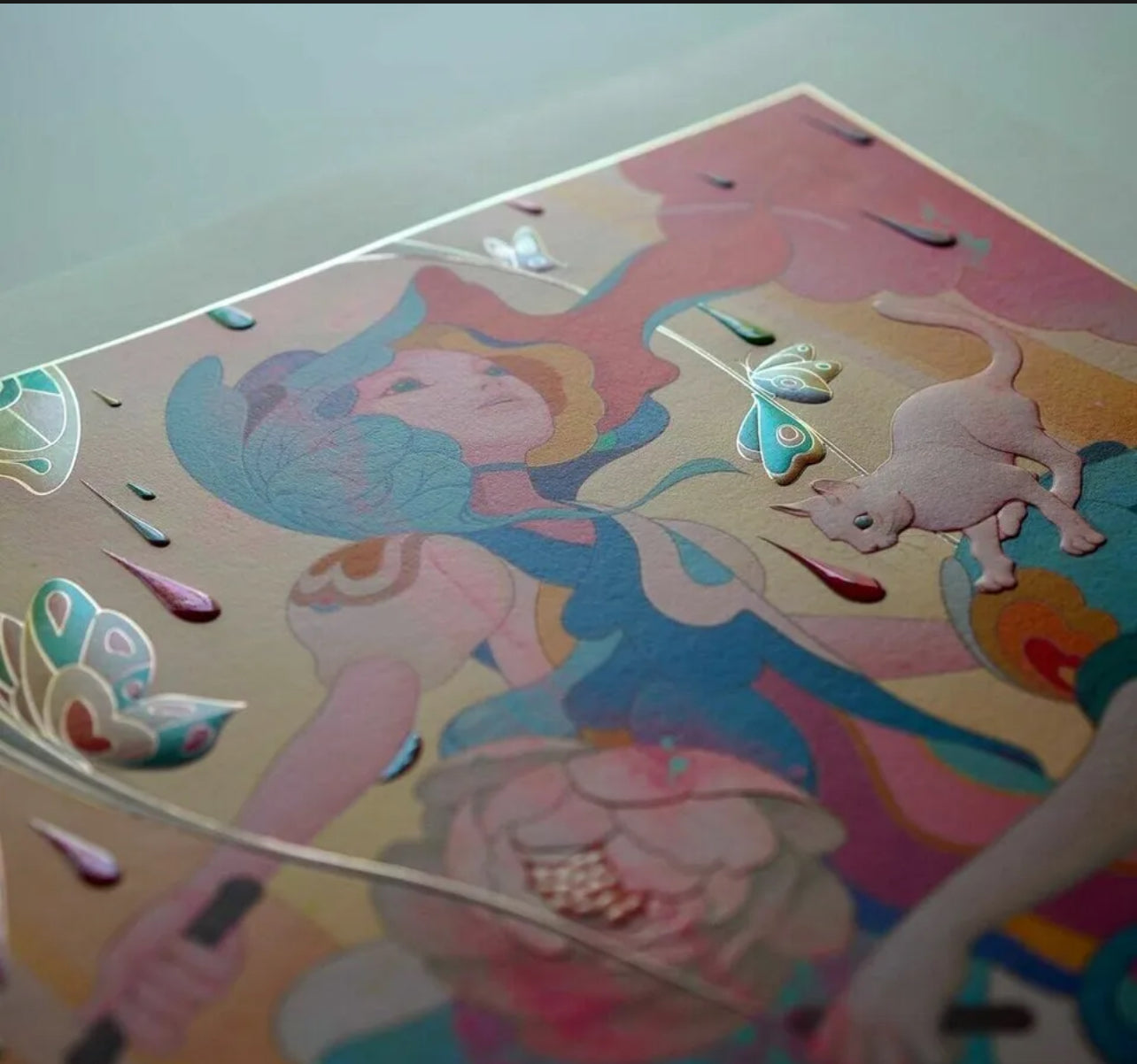 Fine Art: Skippers by James Jean. Limited edition of direct release by artist. Signed and numbered.
