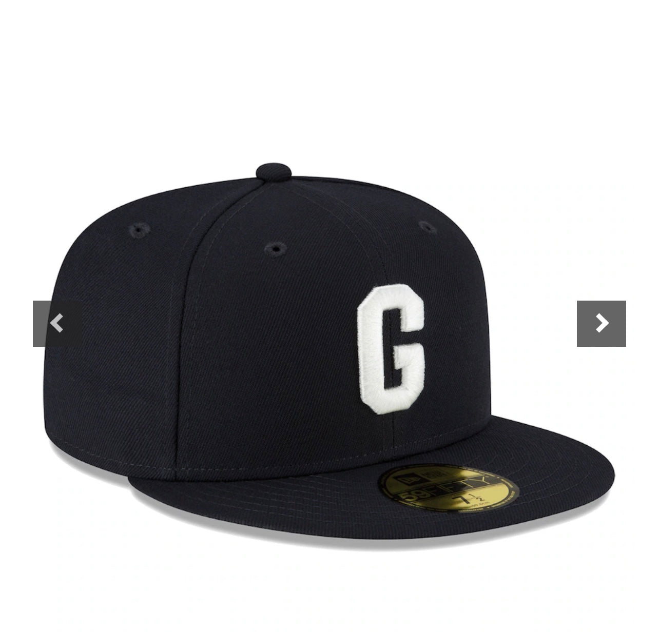 G New Era Homestead Grays retro 7 1/4 Fitted